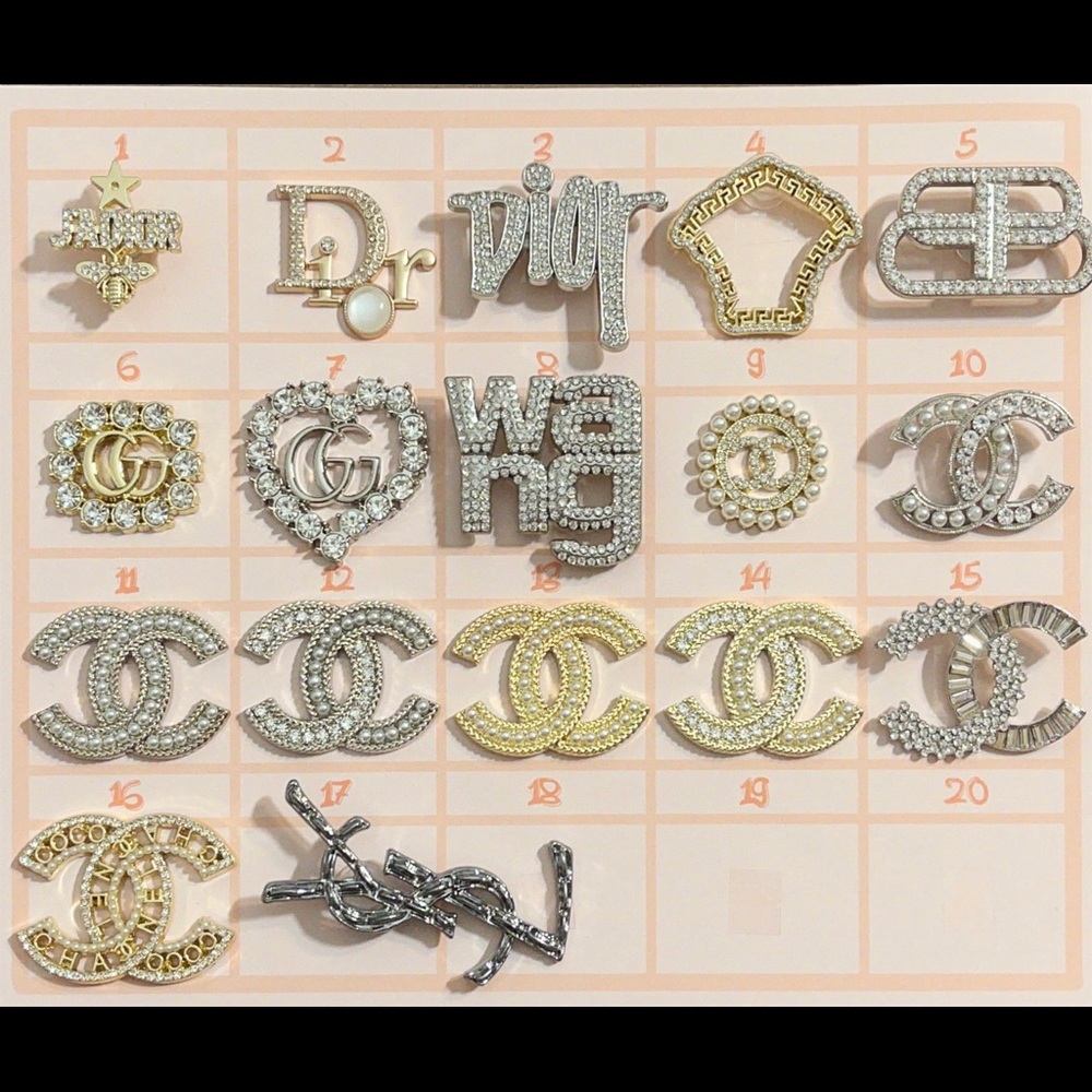 Pick any 10 crocs charms as you wish
